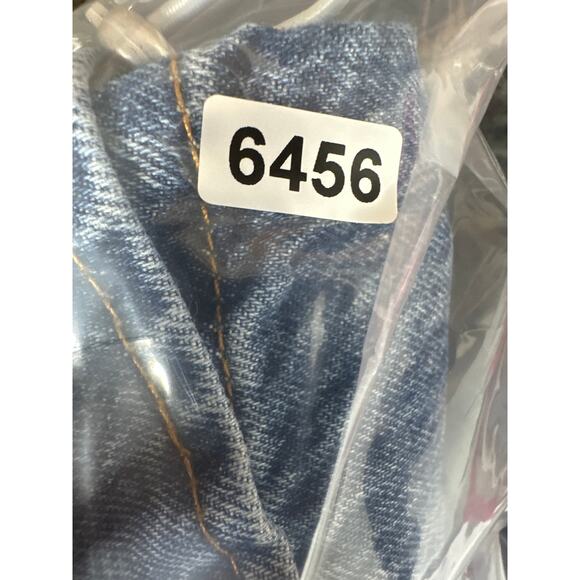 Coperni Cargo Skirt Medium Wash Denim Button Flap Pockets Mini A-Line Blue 4 - Picture 13 of 13